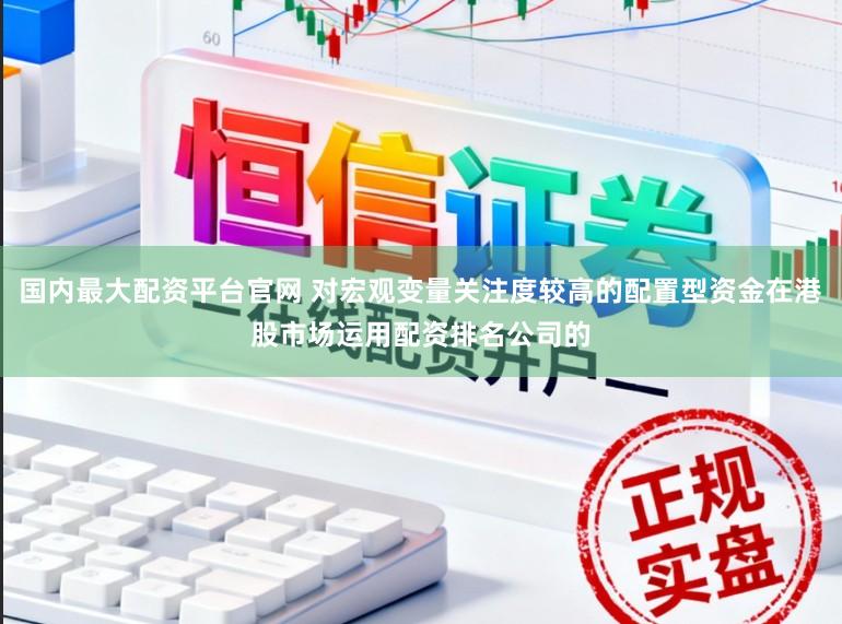 国内最大配资平台官网 对宏观变量关注度较高的配置型资金在港股市场运用配资排名公司的