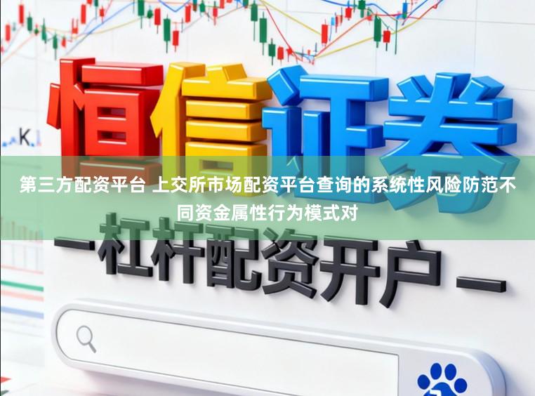 第三方配资平台 上交所市场配资平台查询的系统性风险防范不同资金属性行为模式对