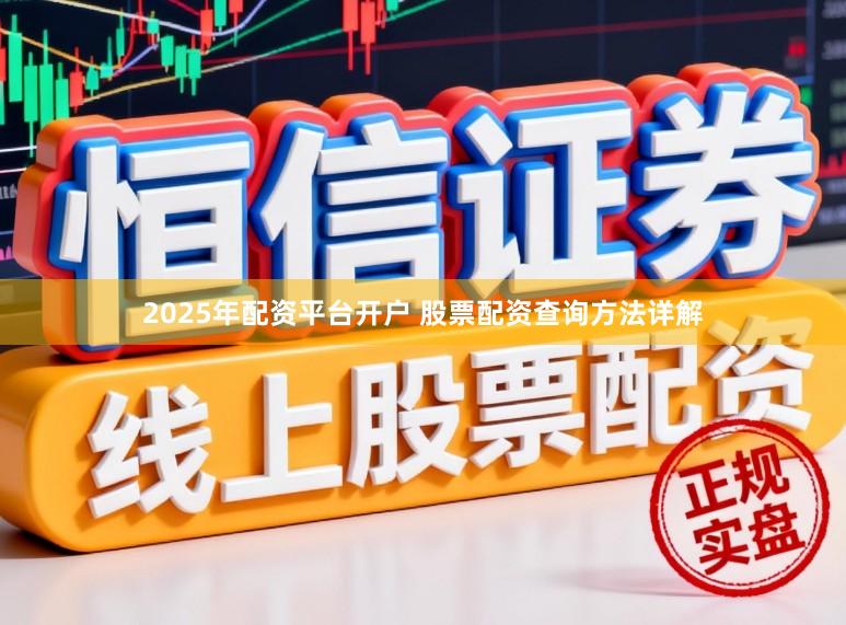 2025年配资平台开户 股票配资查询方法详解